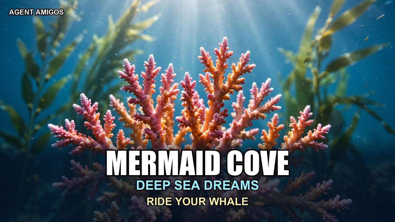 Mermaid Cove — dive a coral reef and ride a whale