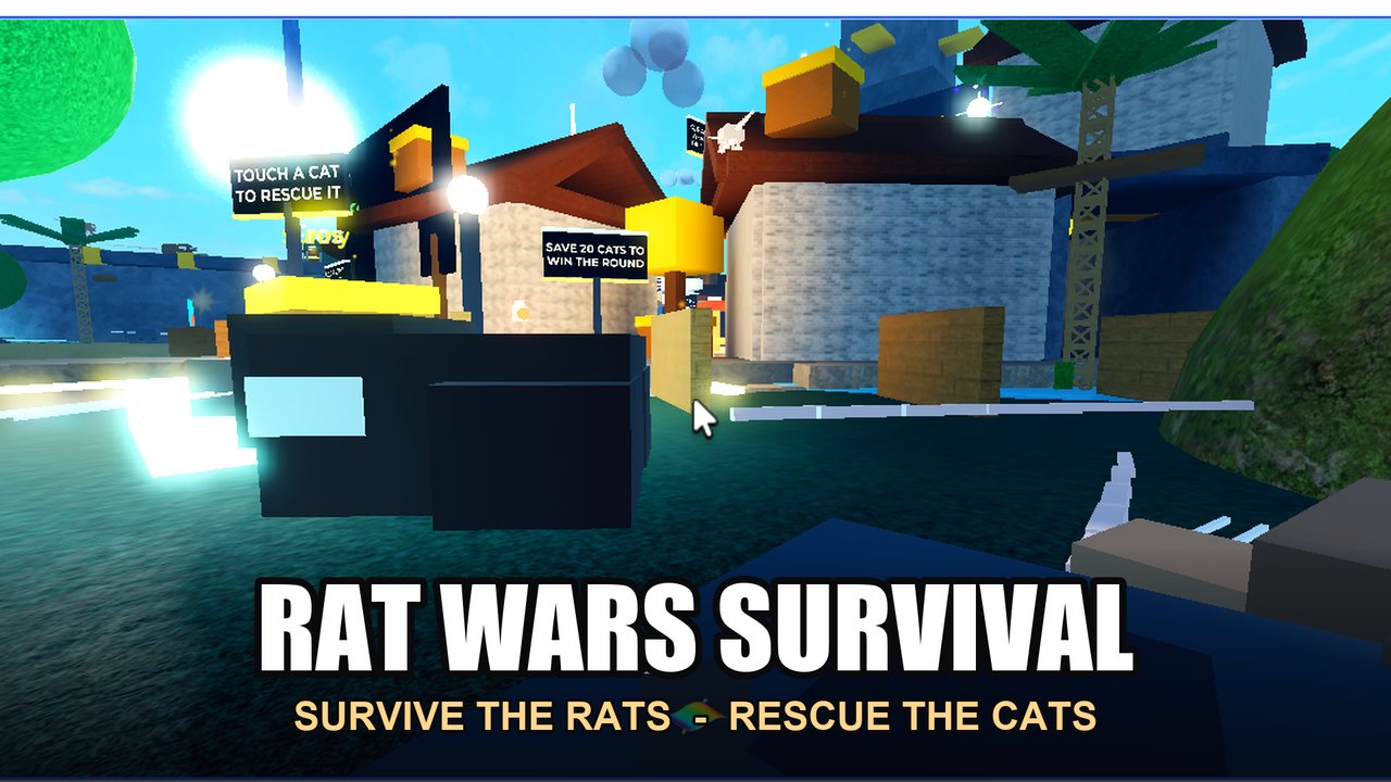 Rat Wars — survive the rats and rescue the cats